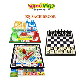 Đồ Chơi Boardgame Tổng Hợp Cờ Cá Ngựa Cờ Vua Benrikids