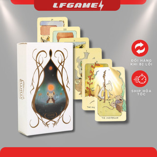 Bộ bài bói mimi tarot oracle size tiêu chuẩn tiếng anh [mua 2 bộ bất kì tặng đá thanh tẩy