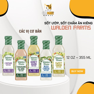 Sốt ăn kiêng Thousand Island | Hãng Walden Farm | Sốt salad 0 Calories | Hỗ trợ ăn kiêng