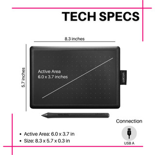 Bảng vẽ điện tử One by Wacom S