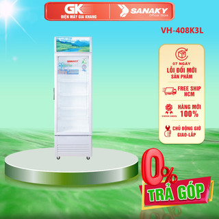 VH-408K3L - Tủ Mát Inverter Sanaky VH-408K3L 340 lít - Bảo hành chính hãng - Miễn phí giao HCM