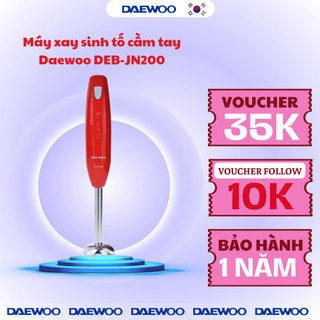 Máy xay sinh tố cầm tay daewoo deb-jn200 công suất 150w, tiện dụng, bảo hành 1 năm
