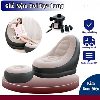 Ghế Đệm Hơi Tựa Lưng, Ghế Hơi Sofa Siêu Êm, Siêu Thư Giãn Hàng Siêu Cấp