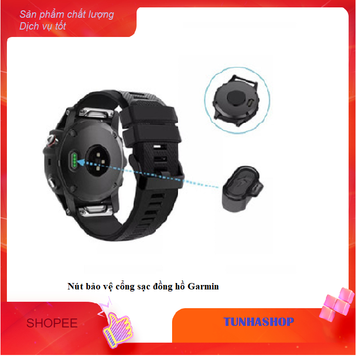 Nút bảo vệ cổng sạc đồng hồ Garmin