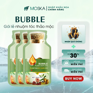 Gói Lẻ Dầu Gội Phủ Bạc Bubble Hàn Quốc Thảo Dược Nhân Sâm, Tóc Chắc Khoẻ, Bóng Mượt| Moska Shop