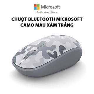 Chuột Bluetooth Microsoft Camo màu xám trắng (8KX-00007)