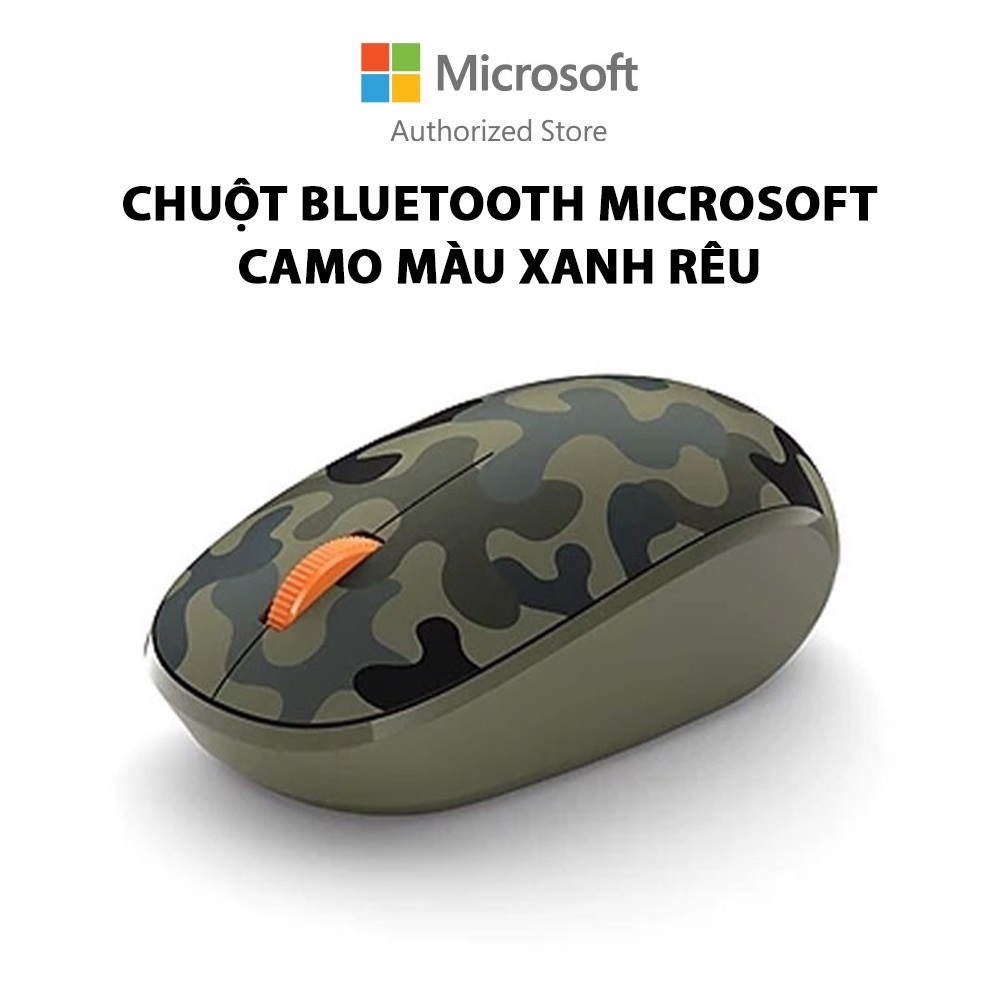 Chuột Bluetooth Microsoft Camo màu xanh rêu (8KX-00031)