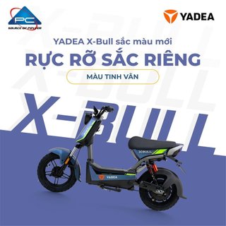 Xe máy điện yadea x-bull phiên bản 2024