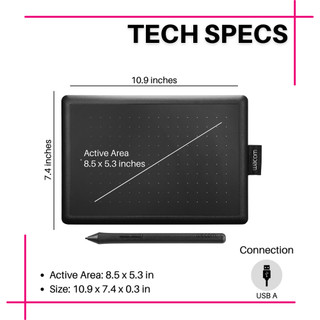 Bảng vẽ điện tử One by Wacom M