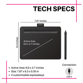 Bảng vẽ điện tử Intuos S Bluetooth