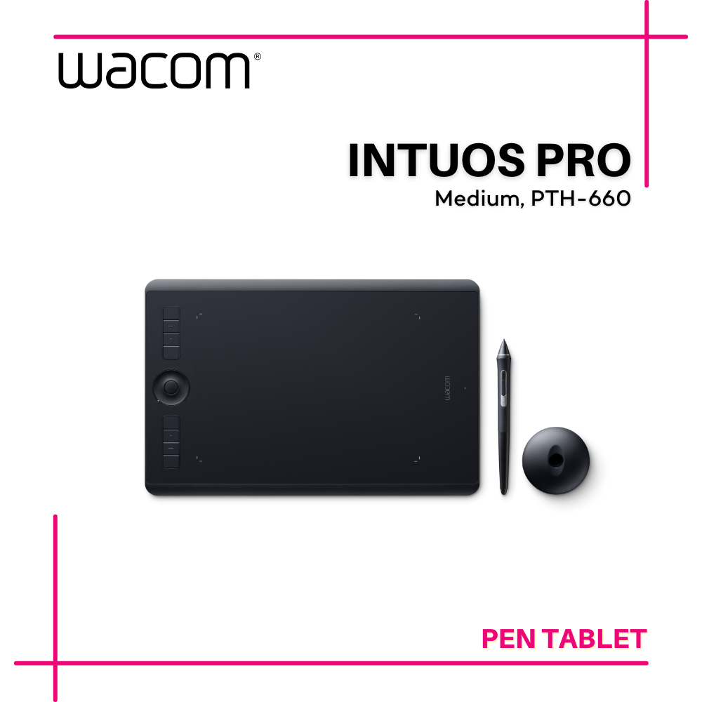 Bảng vẽ điện tử Wacom Intuos Pro M (PTH-660)