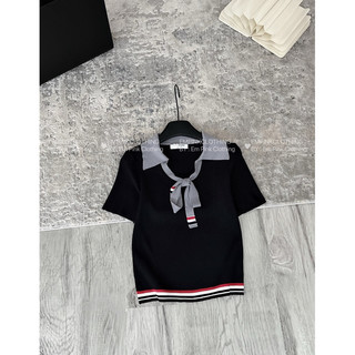 EMPINKCLOTHING - ÁO CỔ V THẮT NƠ