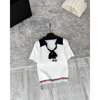 EMPINKCLOTHING - ÁO CỔ V THẮT NƠ