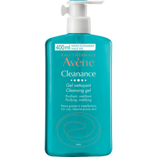 Gel rửa mặt tạo bọt cho da dầu nhạy cảm AVÈNE CLEANANCE CLEANSING GEL 400ml
