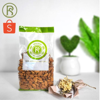 Hạt Hạnh Nhân Tươi Tự Nhiên Làm Sữa & Bánh Giàu Vitamin E, Tốt Cho Tim & Da (Tặng Hạt Chia)