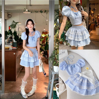 Set 3 món xanh lá : khoác sơ mi tay ngắn + áo 2s trắng + short ✨✨