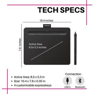 Bảng vẽ điện tử Intuos M Bluetooth