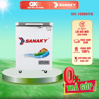 VH-1599HYK - Tủ đông Sanaky 100 lít VH-1599HYK - Bảo hành chính hãng - Miễn phí giao HCM