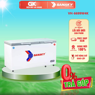 VH-6699W4K - Tủ đông Sanaky Inverter VH-6699W4K 485 lít - Bảo Hành Chính Hãng