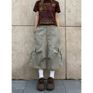 Quần Wide Leg Túi Hộp Vải Kaki Nam Nữ Unisex Phong Cách Trẻ Trung Năng Động Godmother