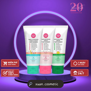  Sữa Rửa Mặt Trắng Da Tẩy Trang Trị Mụn Cathy Doll Aura Whitening Serum 100% NỘI ĐỊA THÁI 