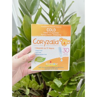 [HÀNG CANADA] Nước muối vi lượng Boiron Coryzalia 30x1ml