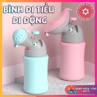 Bình Đi Tiểu Cho Bé Trai Bé Gái HomeElite Dung Tích 500ml Chế Độ Chống Tràn Quai Xách Tiện Dụng Khi Đi Du Lịch,Đi ÔTo