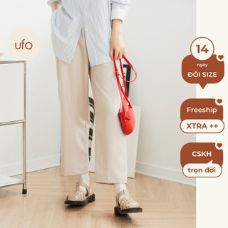 Quần ống rộng dáng suông lửng các màu – Basic Trousers – ufo.thebasic