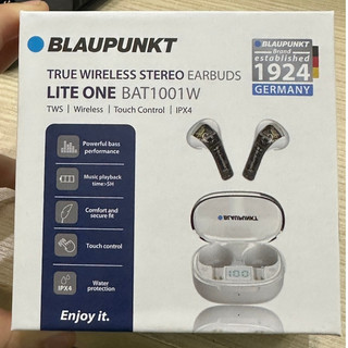 Tai Nghe Bluetooth Blaupunkt - Tai Nghe True Wireless Stereo Earbuds Lite One BAT1001W