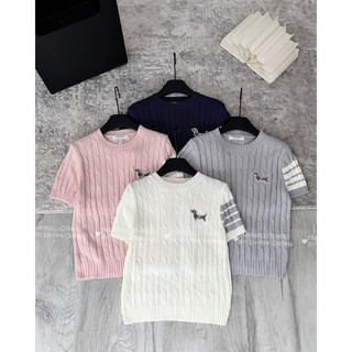 EMPINKCLOTHING - TH.OM CỔ TRÒN THÊU CÚN NGỰC