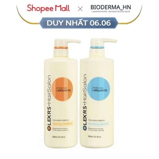 Cặp Dầu Gội Xả Olexrs Hair Salon 960ml