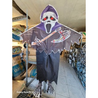 [Mua 1 được 2] Diều Thần Chết ma quái 1,6 × 1,7 m tặng kèm tay cầm và dây thả dài 150 m