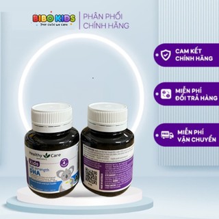 (Mẫu Mới) Viên Bổ Sung DHA Healthy Care Cho Trẻ Từ 4 Tháng Tuổi