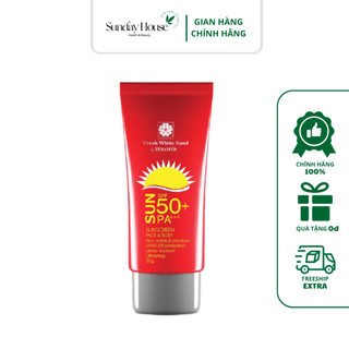 Kem siêu chống nắng, dưỡng trắng da spf 50+/pa+++ - tenamyd- sunscreen spf 50+/ pa+++