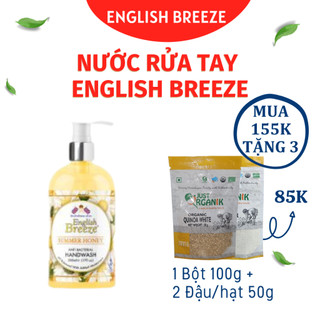 Nước Rửa Tay Honey Hương Thơm Sát Khuẩn Và Bảo Vệ Da Tay Nhập Khẩu Từ Anh Quốc English Breeze 500ml