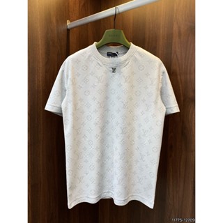 ÁO thun nam LV cổ tròn họa tiết tay ngắn phong cách trẻ trung chuẩn from