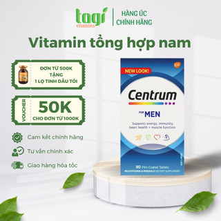 Vitamin tổng hợp cho nam giới centrum men úc 90 viên