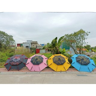 HOT HOT HOT [Ô Loại 1 bán giá loại 2] Ô dã ngoại, Ô Kim Long 2 tầng size 2m4 [Hàng loại 1] Ô biển xanh, ô cá koi 2m-2m6