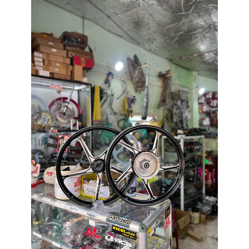 mâm enkei at racing nhôm cnc xeo cho sirius jupiter ex 2007-2010