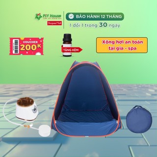 Máy xông hơi kèm lều tự bung cao cấp Pty house, sử dụng tiện lợi tại nhà, spa xông hơi toàn thân - Bảo hành 12 tháng