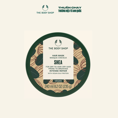Kem Ủ Tóc Bơ Hạt Mỡ Shea Butter Intense Repair Hair Mask 240ML The Body Shop