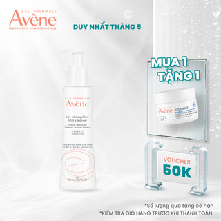 Sữa tẩy trang sạch sâu cho da khô nhạy cảm AVÈNE GENTLE MILK CLEANSER 200ml