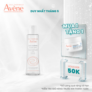 Nước tẩy trang dịu nhẹ cho mắt và toàn mặt AVÈNE MICELLAR LOTION FACE & EYES 200ml