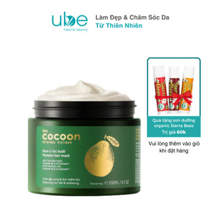 Kem ủ tóc bưởi cocoon giảm gãy rụng & dưỡng mềm tóc 200ml