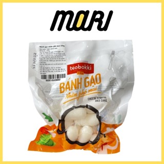 [SHIP HCM] Combo tokbokki nhân phô mai kèm sốt - Bánh gạo nhân phô mai Tèobokki
