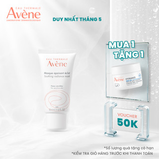 Mặt nạ dưỡng ẩm chuyên sâu AVÈNE SOOTHING RADIANCE MOISTURE MASK 50ml