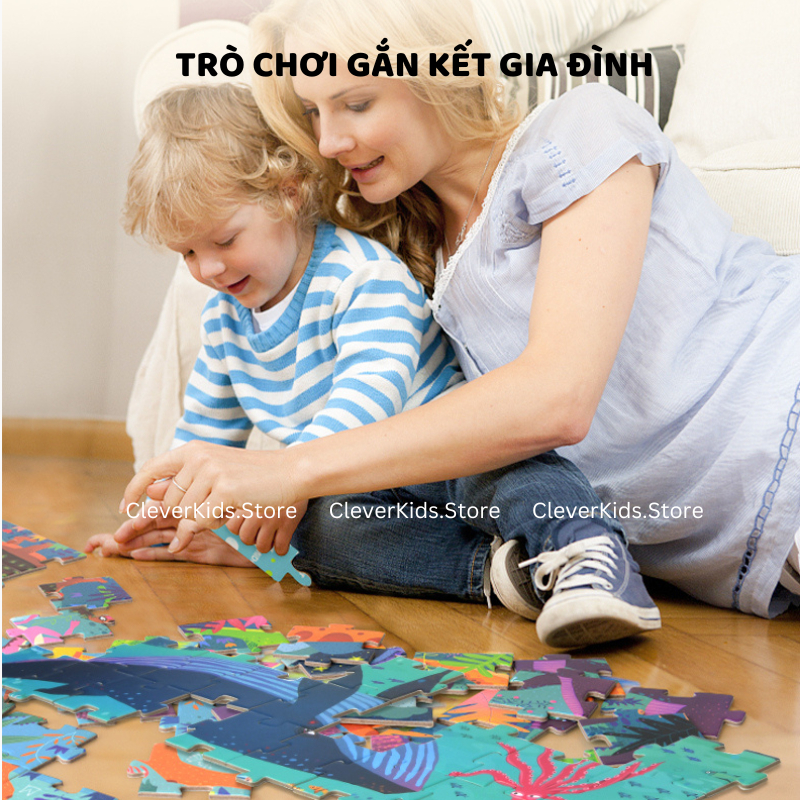 Bộ Vali Xếp Hình 104 Mảnh Mideer Vali Gift Box Puzzle Cho Bé Từ 3+ - Clever Kids