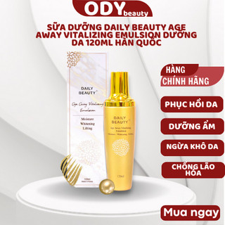 Sữa dưỡng Daily Beauty Age Away Vitalizing Emulsion Dưỡng Da 120ml hàn quốc