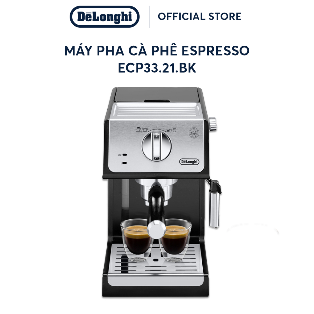 Máy pha cà phê espresso DeLonghi Active Line ECP33.21 (R/ BK)