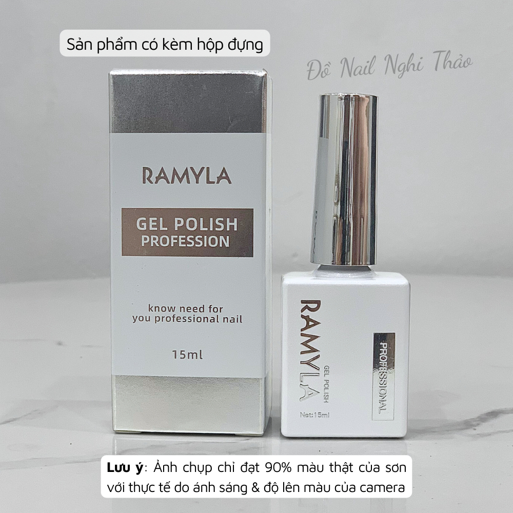 Sơn gel thạch đục lẻ màu RAMYLA 15ml Jeliva